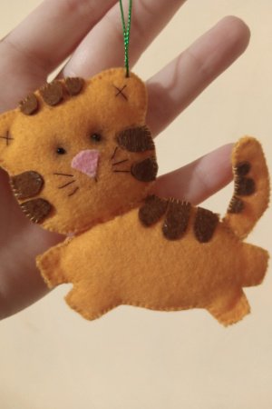 Работа Тигр символ года