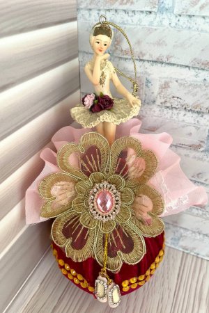 Работа Эксклюзивные новогодние игрушки ручной работы 