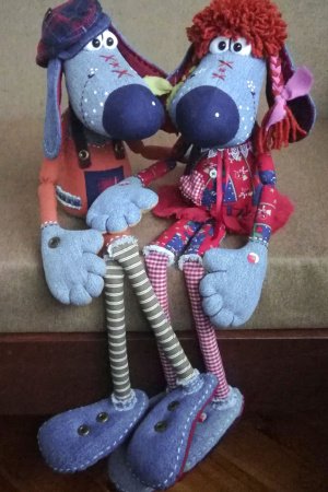 Робота Текстильні собаки