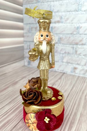 Работа Эксклюзивная новогодняя игрушка на елку Щелкунчик 