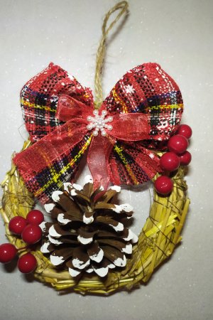 Робота Ялинковий міні-вінок