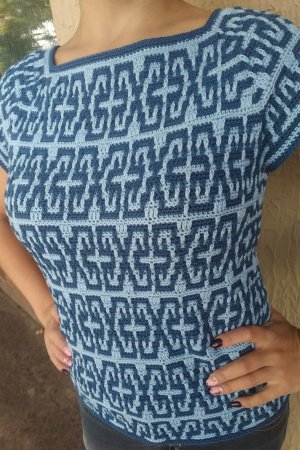 Работа Кофта женская ручной работы