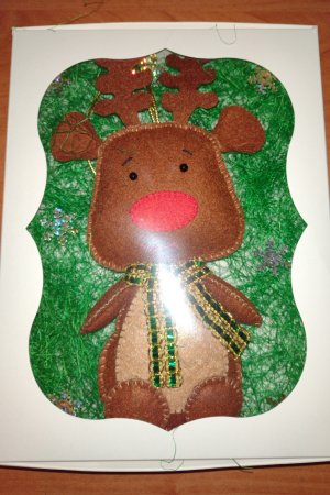 Робота Олень новорічний