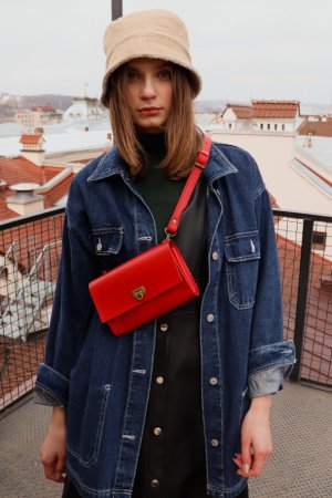 Робота Сумка жіноча з натуральної шкіри Lori 061