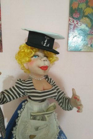 Работа Интерьерная кукла  СОНЯ