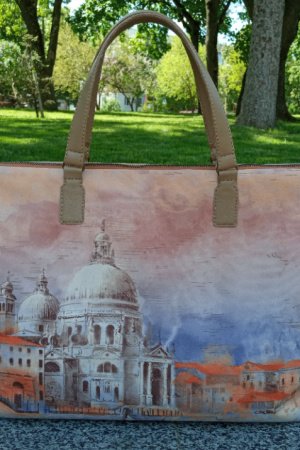 Работа Сумка летняя текстильная Венеция