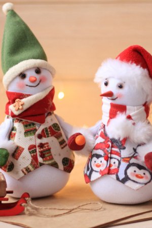 Робота Новорічні сувеніри Сніговички