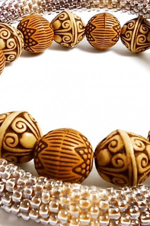 Робота Комплект "Гарний настрій" джгут і браслет