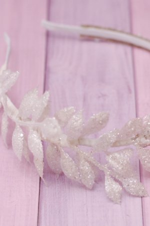 Робота Новорічний обруч білий ободок