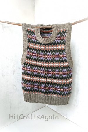 Робота Жилет молодіжний з орнаментом