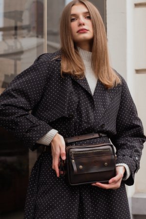 Робота Поясна сумка, натуральна шкіра Crazy horse "Chris"