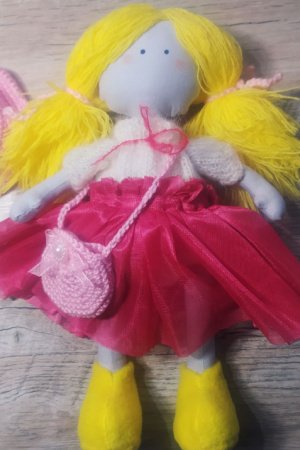 Робота Tilda_Yellow - Лялька ручної роботи