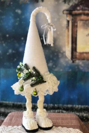 Работа Елочка Белоснежка