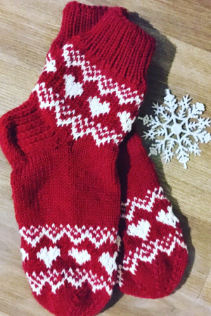 Робота В'язані шкарпетки для чоловіків