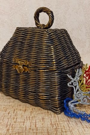 Работа Шкатулка сундучок.