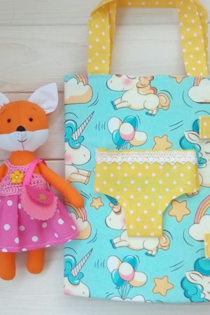 Работа Лисичка в сумочке