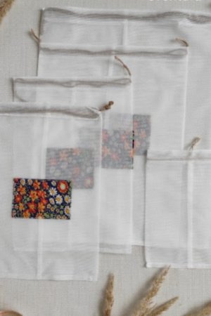 Работа Набор сумок для продуктов Meadow white 5шт