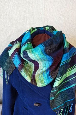 Робота Домотканий шарф. Ручна робота 