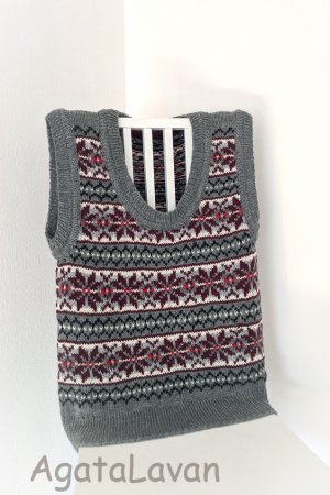 Робота Жакардовий жилет для жінок