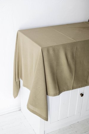 Робота Скатертина 150 см x 100 см Оливкова 