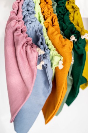 Робота Торбинка для зберігання з льону 18 см x 22 см   