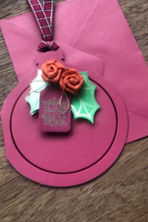 Робота Новорічна Листівка-іграшка 