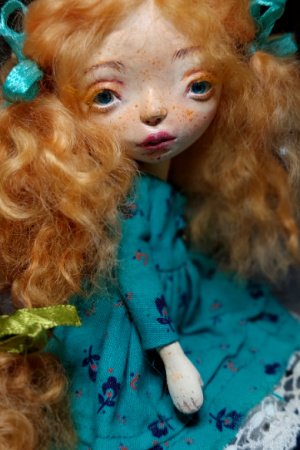 Работа Кукла рыжулька