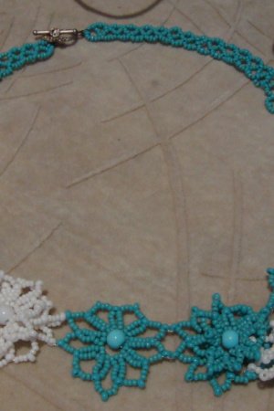 Робота Кольє квіткове "Віночок"