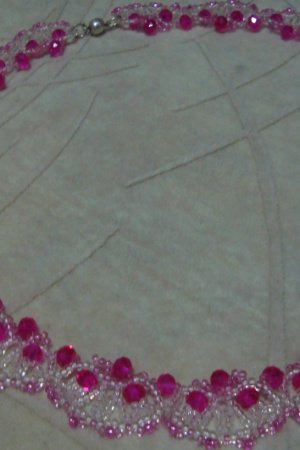 Работа Колье "Зефир"