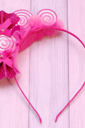 Робота Обруч обідок цукерка рожево-малиновий