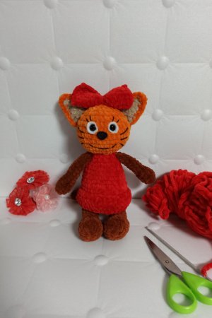Работа Карамелька котик