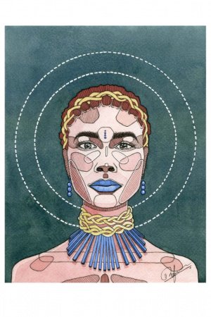 Работа Картина в интерьере - 21х29,7 см, постер на стену, арт.