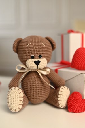 Работа Мишка-Тедди #2