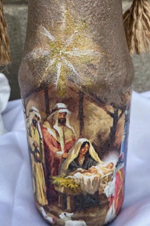 Работа баночка для освящения и хранения воды