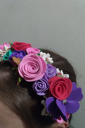 Робота Обруч з квітами