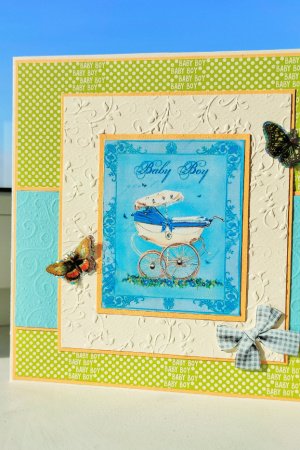 Работа Открытка  "Baby boy"