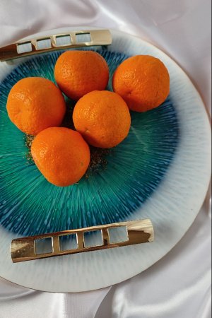 Работа Поднос Изумруд