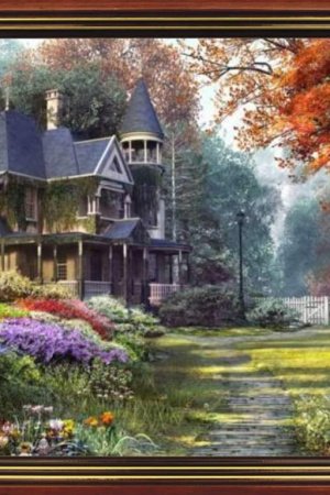 Робота Вікторіанський будинок 