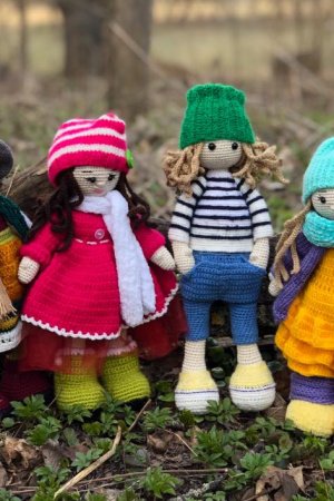 Работа вязаные игрушки