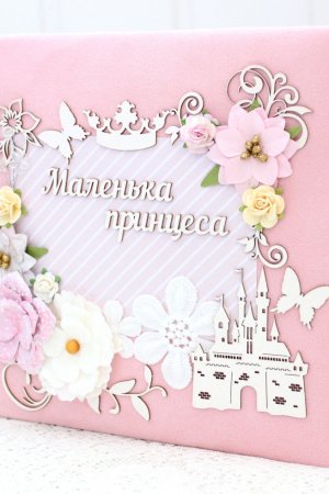 Работа Детский скрапальбом для новорожденной девочки