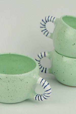 Работа Чашка керамическая Ментол, 400мл