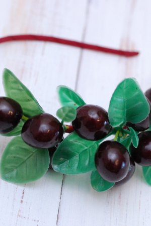 Робота Обруч обідок для ролі вишня вишенька на ранок