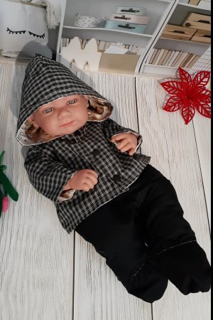 Работа Теплая одежда для пупса Антонио Хуан 42 см. 