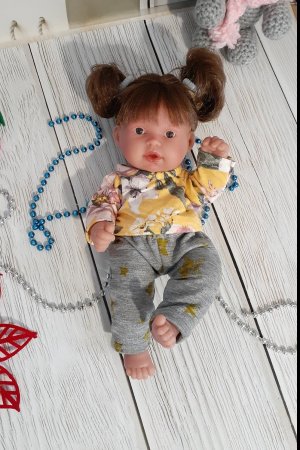 Робота Лосіни та кофта для пупса Антоніо Хуан 26 см.