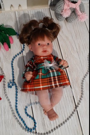 Работа Платье для пупса Антонио Хуан 26 см. 