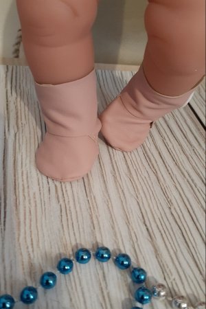 Работа Ботинки для пупса Антонио Хуан 26 см. 