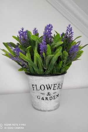 Работа Композиция с лавандой.