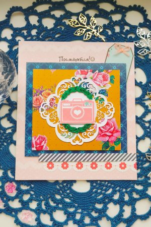 Работа Открытка "Улыбайся " 2