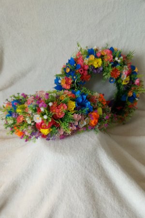 Работа Венок "Весна нежная"