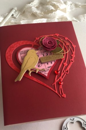 Робота Листівка валентинка